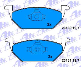 Купити 1J0698151A VAG Колодки гальмівні передні, дискові