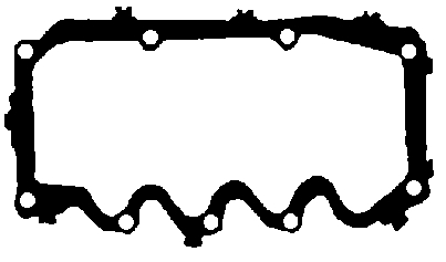 Прокладка клапанної кришки двигуна Ford 1651775 ціна, від 3.96 USD