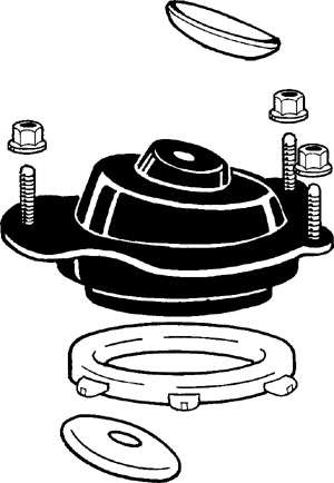 5F1Z18183AA Ford Кріплення переднього амортизатора