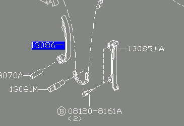 Купити 130917J600 Nissan/Infiniti Заспокоювач ланцюга ГРМ, правий
