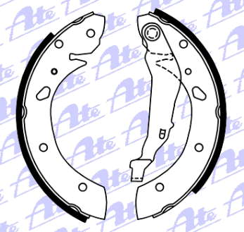 Колодки гальмові задні, барабанні Toyota 0449505020 ціна, від 23.47 USD