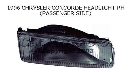Фара права Chrysler Concorde 60 (Крайслер Concorde)