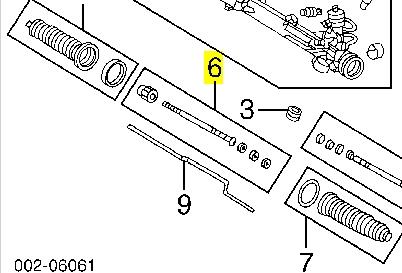 Рульова тяга 4051083B Raybestos