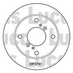 BG2582 Delphi диск гальмівний передній
