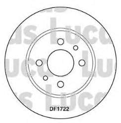 Диск гальмівний передній 4377102 Fiat/Alfa/Lancia