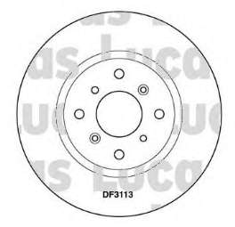 45251SS0A00 Honda Гальмо дискове переднє