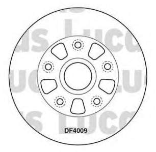 Гальмо дискове переднє на Mazda 929 III HC