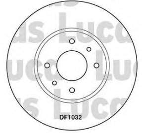 Диск гальмівний передній 7701205842 Renault (RVI)