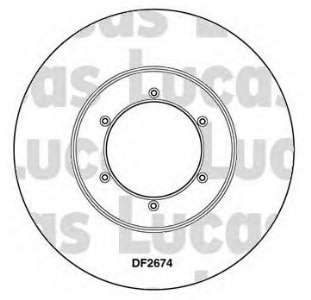 Диск переднього гальма Toyota 4351235200 ціна, від 38.57 USD