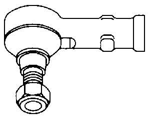 Наконечник рульовий Toyota 4504619216 ціна, від 6.80 USD