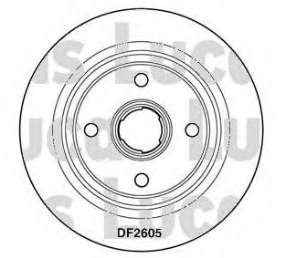 Диск гальмівний задній 42510SB0950 Honda