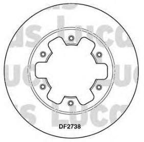Диск переднього гальма Nissan/Infiniti 4020635G01 ціна, від 28.90 USD