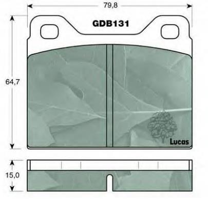 Гальмівні колодки Delphi LP0063 ціна, від 10.65 USD