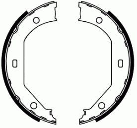 Колодки стоянкового гальма BMW 34411163988