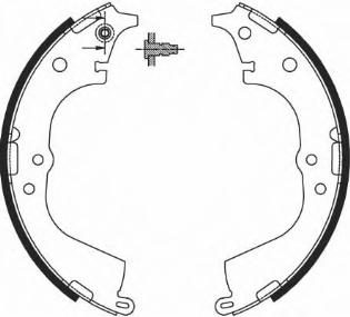 Купити 0449526210 Toyota Колодки гальмові задні, барабанні
