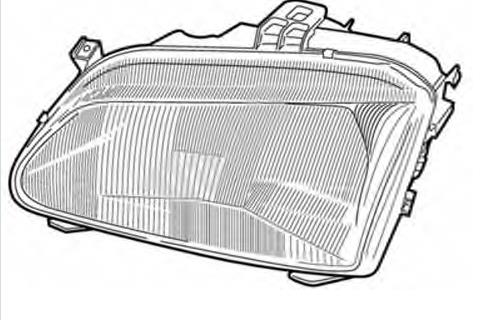 Фара Renault (RVI) 7701040682