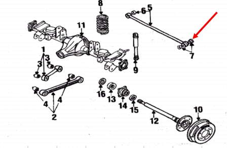Купити 5513588G00 Nissan/Infiniti Сайлентблок заднього поперечного важеля