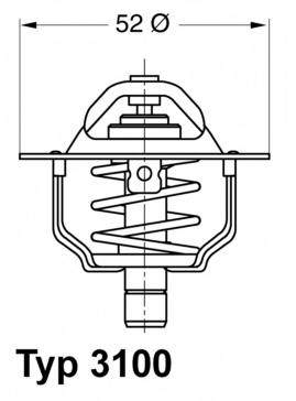 Купити 6994257 Ford Термостат в корпусі