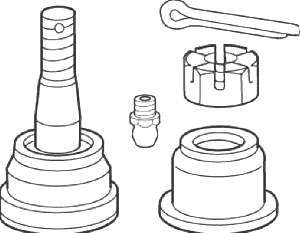 Кульова опора, нижня 10277 Motor PRO