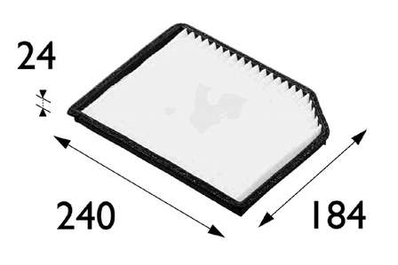 Купити 7700834816 Renault (RVI) Фільтр салону вугільний