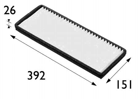 Фільтр салону 4D0819439 VAG