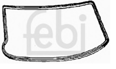 Ущільнювач лобового скла Opel Astra F (53, 54, 58, 59) (Опель Астра)