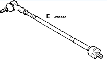 Купити 6K0422803D VAG Тяга рульова в зборі, ліва