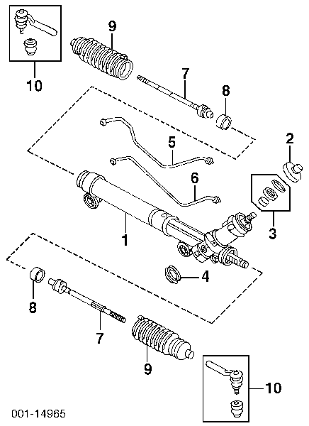 Тяга рульова 26095474 General Motors