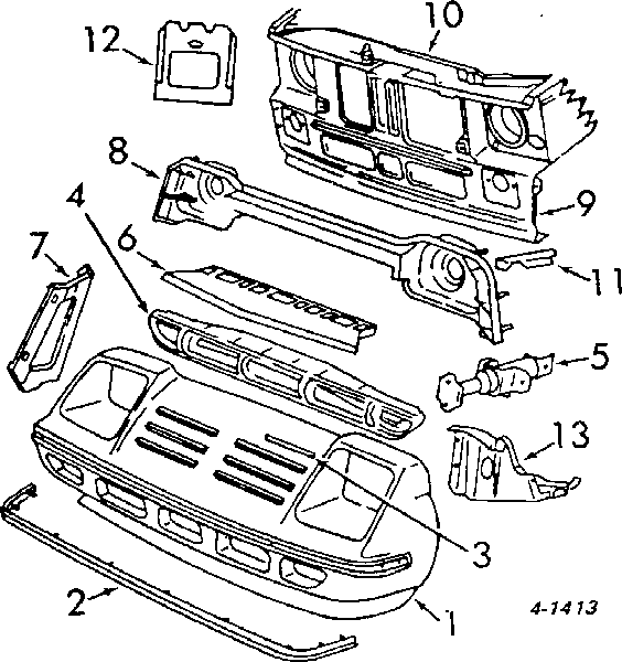 6030538 Chrysler Пістон (кліп) кріплення обшивки кришки багажника
