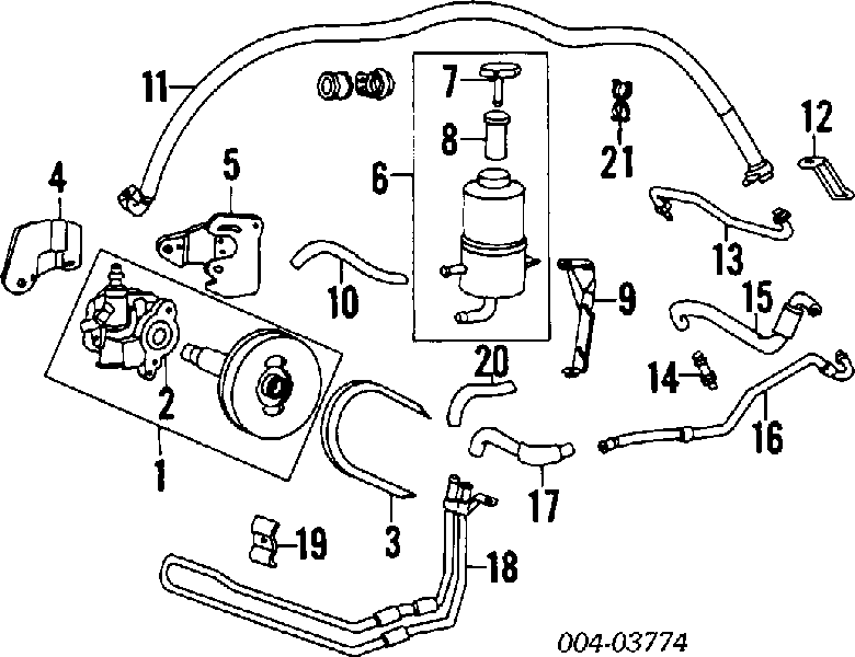 Ремінь приводний, агрегатів MD178429 Chrysler