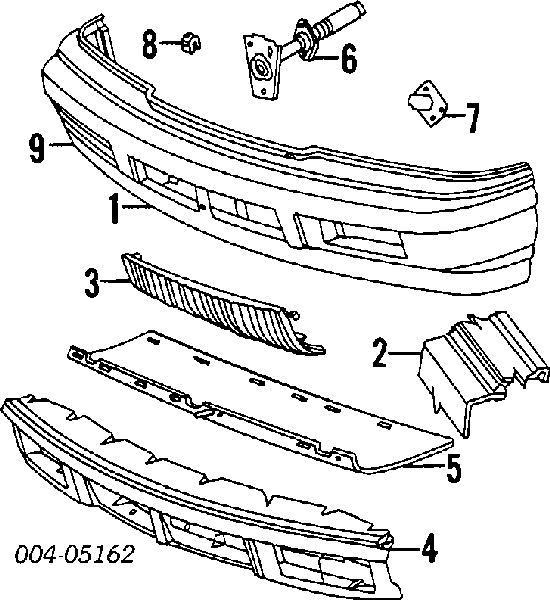 4688204 Chrysler Датчик температури навколишнього середовища