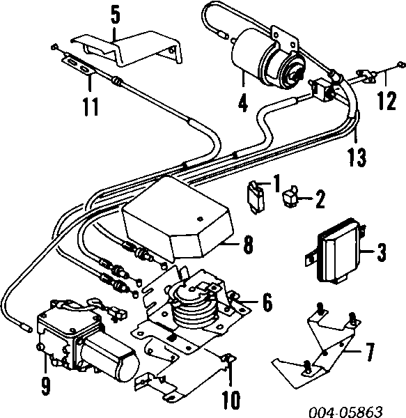 Купити MB229456 Mitsubishi Реле протитуманної фари