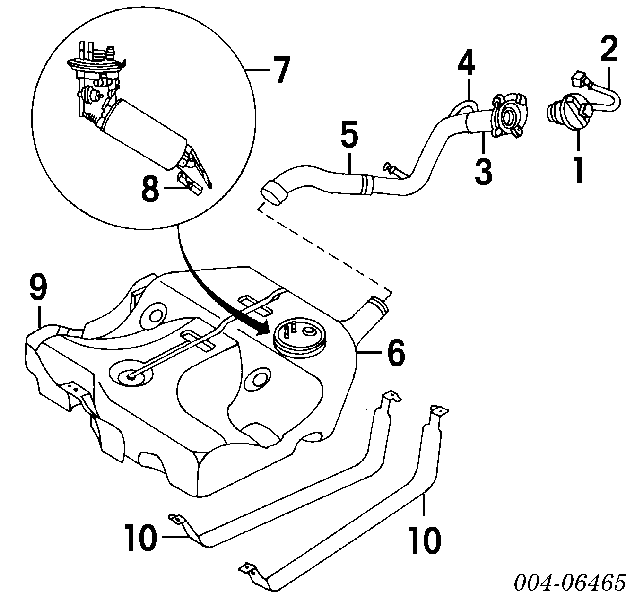 Пробка паливного бака Chrysler 5015636AA ціна, від 10.77 USD