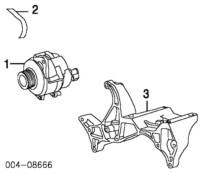 Генератор 56027221 Chrysler