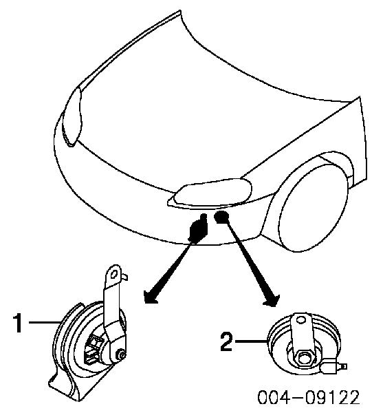 96484304 Opel Реле покажчиків поворотів