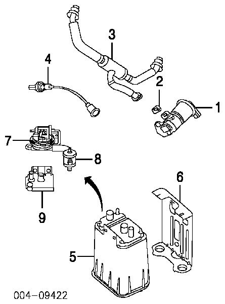 Купити 4606133AC Chrysler Лямбдазонд, датчик кисню до каталізатора
