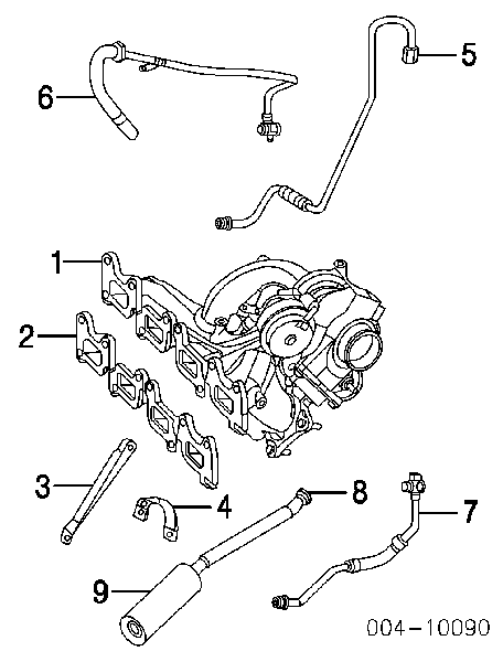 Турбіна 5080373AB Chrysler