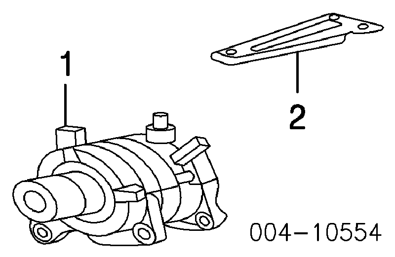 Генератор 04868760AE Chrysler