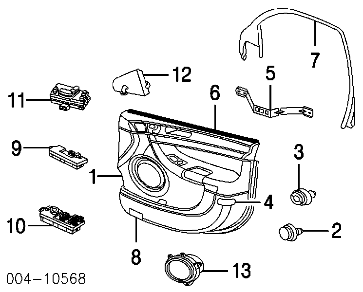  6505292AA Chrysler