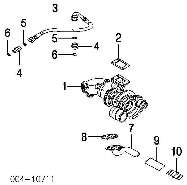 Накінечник рульової тяги, зовнішній 5086951AA Chrysler