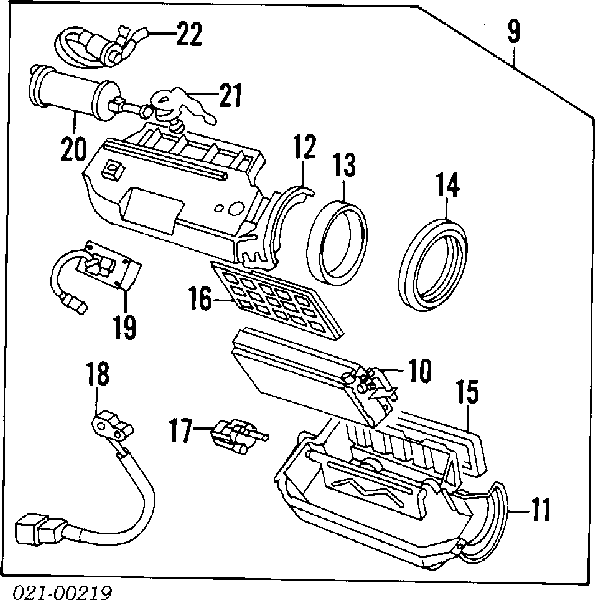 0060810199 Fiat/Alfa/Lancia датчик абсолютного тиску кондиціонера