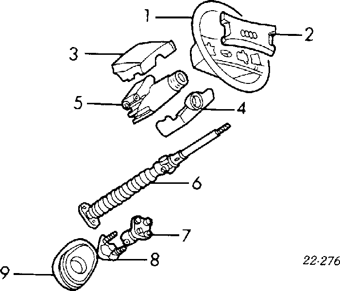 441905851 VAG корпус замка запалювання