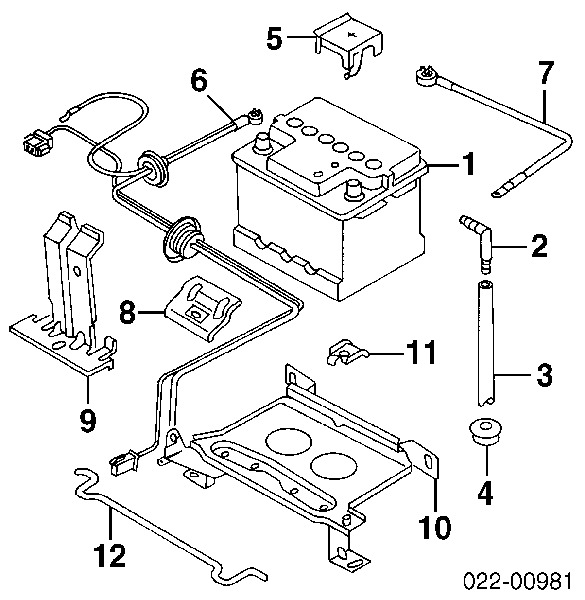 357915105B VAG Авто акумулятор