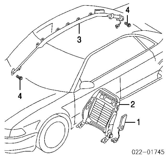 Подушка безпеки AIRBAG спинки сидіння, лівого Audi A4 B6 (8E2) (Ауді A4)