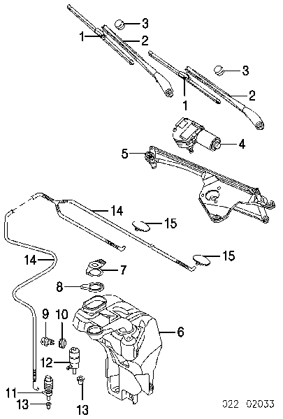 Трапеція склоочисника Audi A8 D3 (4E2, 4E8) (Ауді A8)