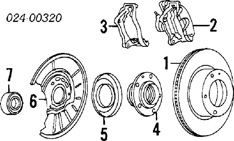 Маточина передня 31211130549 BMW