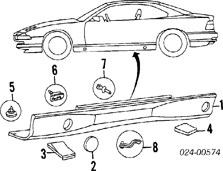  BMW 51718108301 ціна, від 35.02 USD