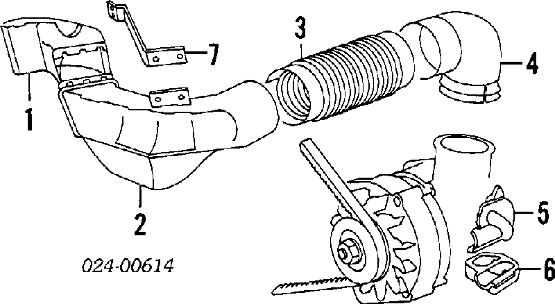 Генератор 12311466088 BMW