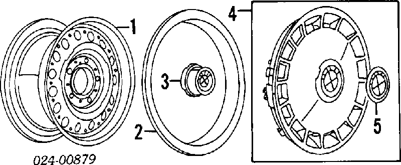 36131127230 BMW Ковпаки на колеса