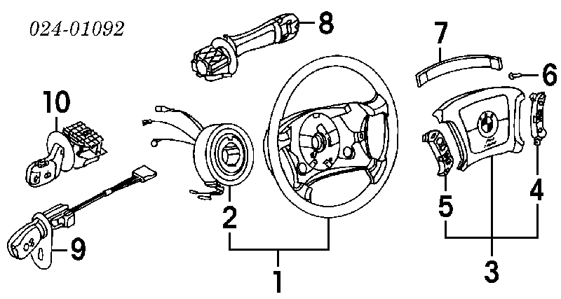 Рульове колесо BMW 32346753738 ціна, від 15.20 USD